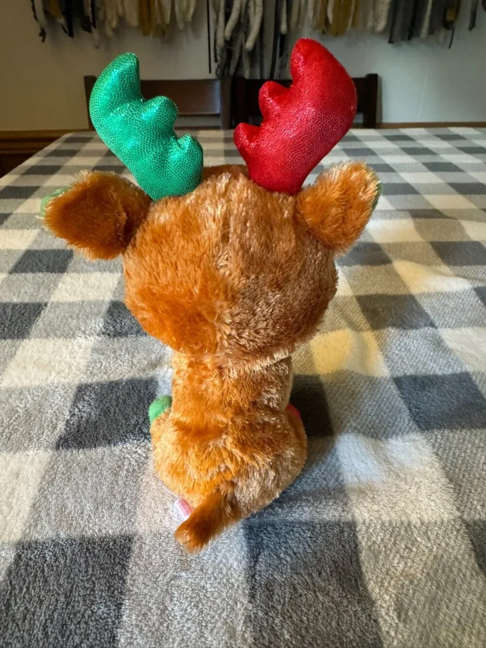 Ty Beanie Boos Tinseltoes the Christmas Reindeer 7